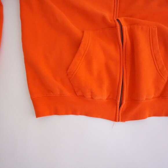 Clemson Tigers NCAA Orange Collegiate Zip Up Sweatshirt XL By Campus Heritage - Picture 7 of 10